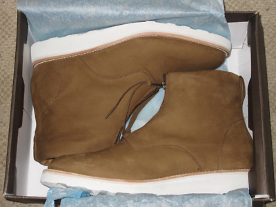 Caminando Center Zip Boot Khaki Nubuck Men's Size 10 NEW! 16167 | eBay