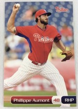 2014 Philadelphia Phillies Team Issue 1st Edition Photo Card-Phillippe Aumont