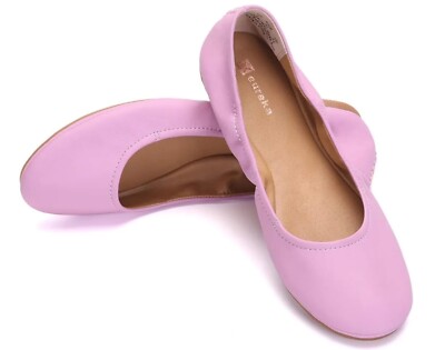Eureka USA Women s Audrey Go Pro Ballet Flat Pink Lavender Size10M