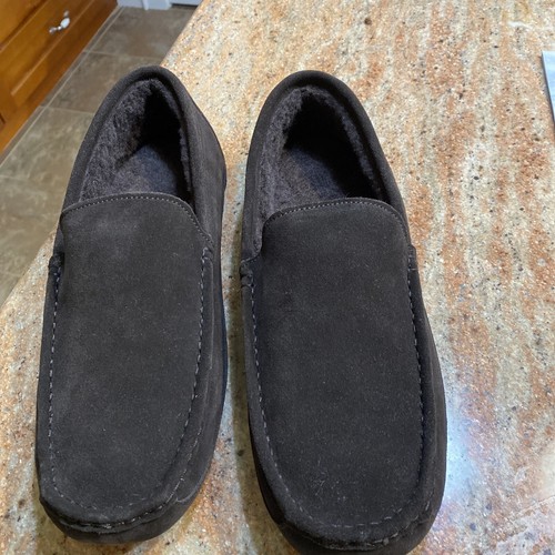 Alpine Design Mens Brown Suade House 