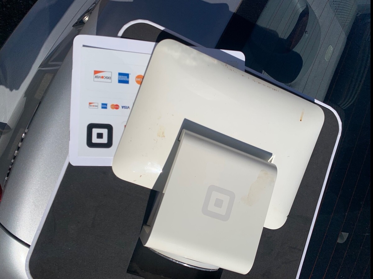 Square Stand for iPad Air POS with Lighting Connector - White for
