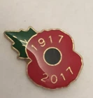 Remembrance Pin Badge WW1 Centenary 1917-2017