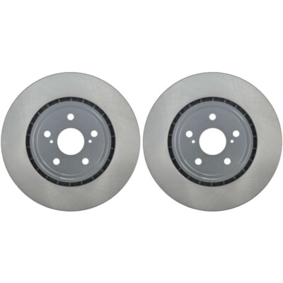 Genuine OEM Pair Set of 2 Front 328mm Vented Disc Brake Rotors For Toyota Lexus