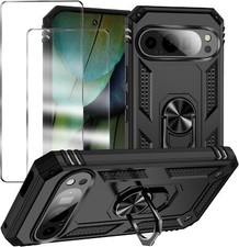 For Google Pixel 10 Pro XL 9A 10 Case, Ring Armour Shockproof RUGGED Phone Cover