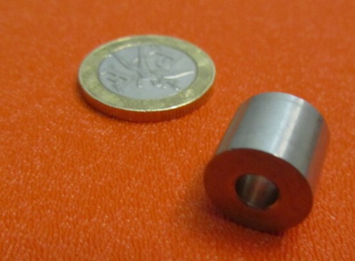 Stainless Steel Spacer, No 10 Screw, .500" OD x .192" ID x .437" Length, 5 pcs - Picture 8 of 11