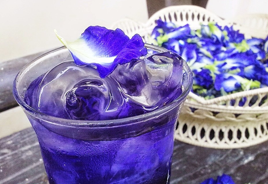 100%Pure Thai Dried Butterfly PeaTea Flower Natural Organic Herbal Healthy Drink - Picture 5 of 6