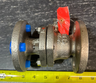 Kitz 150UTDZ3HM Ball Valve 3/4'' Hard Graphite Seat Raised Face Flange Connection
