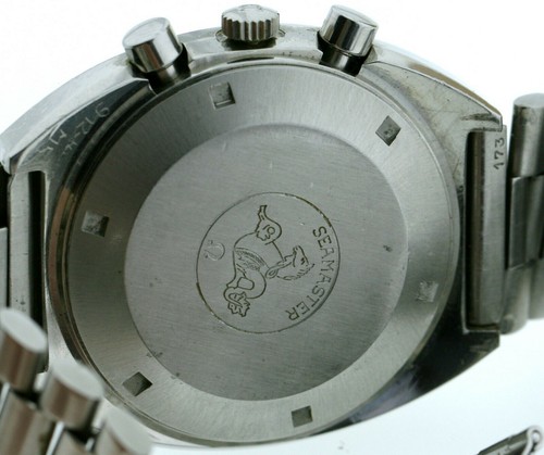 OMEGA SEAMASTER JEDI CHRONOGRAPH 176.005 LEMANIA 1040 VINTAGE LUXURY WATCH - Foto 8 di 10