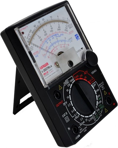 Multimetro tester analogico portatile voltmetro amperometro Ohmmetro YX-360TRN - Foto 3 di 6