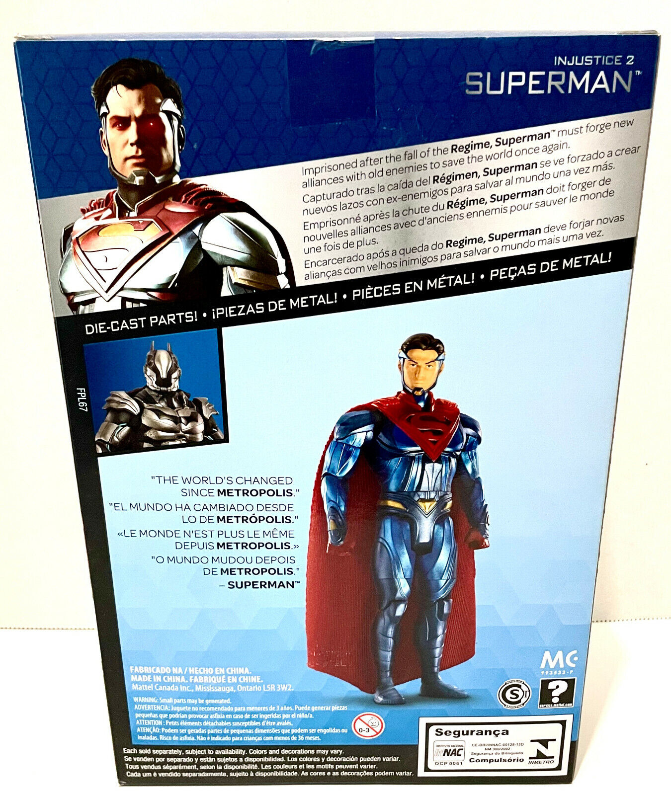 Mattel dc injustice superman