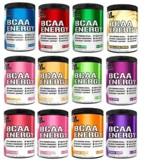 EVL Evlution Nutrition BCAA Energy, Blue Raz, 30 Servings Powder & More