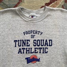 90s Kids Space Jam Sweatshirt Vintage Champion Tune Squad L 14-16