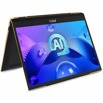 MSI - Summit E13 AI Evo A1M 2-in-1 13.3'' Touch Screen Laptop - Intel Core Ult...