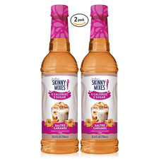 2 Jordan s Skinny Mixes Salted Caramel Flavoring Syrups 25.4 Fl Oz Keto Coffee