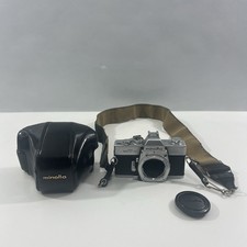 Minolta SRT 101 35mm SLR Film Camera Body Only W/case  Strap