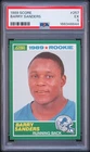 1989 SCORE #257 BARRY SANDERS ROOKIE RC PSA 5