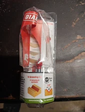 Diablo DR20104 1/2" Dia., 90 degree V Grooving Bit 1/4" Shank (A6)