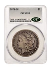 1879 carson city morgan silver dollar
