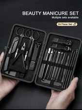 Nail Clippers Sets High Precisio Stainless Steel Nail Cutter Pedicure Kit Nai...