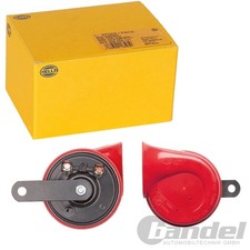 HELLA 12V HUPE FANFARE TIEFTON 400Hz 110dB(A)...