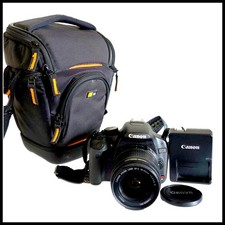 Canon Rebel T1i camera with 18-55mm Zoom Lens