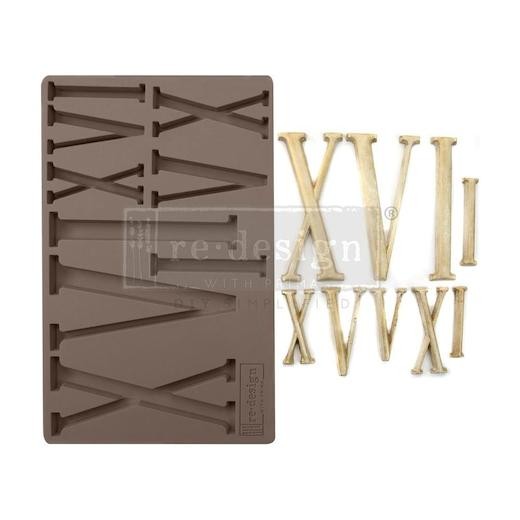Prima re·design 5"" x 8"" Silicone Mould - Numerals