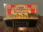 VTG 1984 Budweiser King of Beers World Champion Clydesdale Team Lighted Display