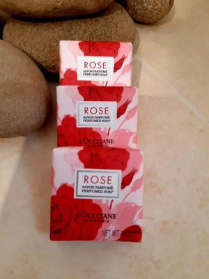 Set mit 3 Seifen mit Rose - L'Occitane en Provence
