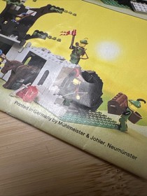 1987 LEGO Forestmen Camoflaged Outpost (6066) INSTRUCTION MANUAL ONLY