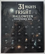 Holloween Advent Calendar Set Of 31 Holloween Figurines Halloween Decor