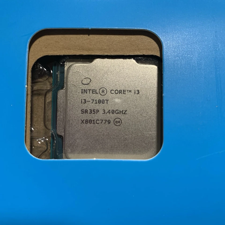 Intel Core i3-7100T 3.40GHz Dual-Core LGA 1151 CPU Processor SR35P - Image 2 of 3