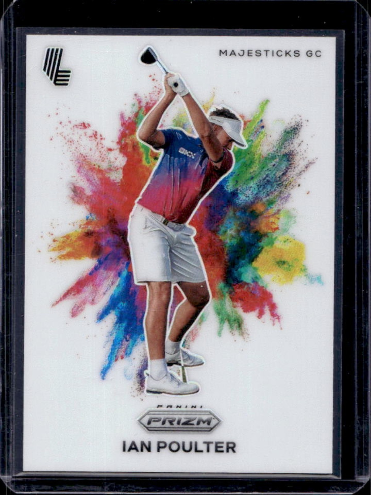 2024 Prizm LIV Ian Poulter Color Blast SSP #2 Majesticks GC