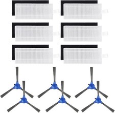 Brushes and Filters for Eufy 11S 12 15C 15T 25C 30 30C 35C Replacement Parts by