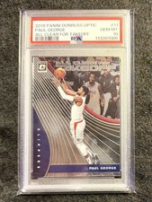 2019-20 Panini Donruss Optic - Paul George #11 All Clear for Takeoff - PSA 10