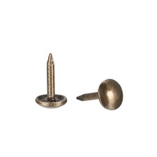 Upholstery Nails Tacks 6mm Dia 8mm Height Push Pins Bronze Tone 200Pcs