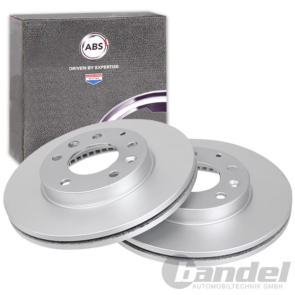 2X ABS Bremsscheiben 274Mm BelÜFtet Vorne Passend FüR Mazda 323 6 626 Premacy |-image
