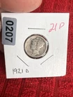 1921-D Mercury Dime 10C Denver Business Strike key date nice coin ref#207