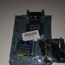 MDFLY DB002A#50 Terminal Block Breakout Board w/ RJ45 Jack, Screw Terminals 4set