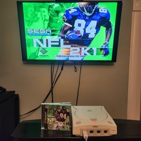NFL 2K1 - Sega Dreamcast - Complete, Tested, Working, Authentic 