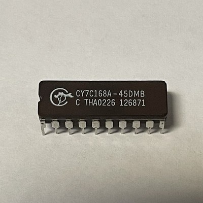 Lot of 20 Pcs Cypress Semiconductor CY7C168A-45DMB 47135-14