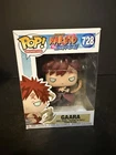 FUNKO POP ! GAARA 728 NARUTO POP ANIMATION DAMAGED BOX Y01