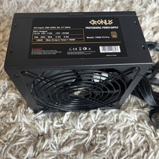 CiT Fx Pro 700W 80 Plus Bronze Gaming Power Supply Black