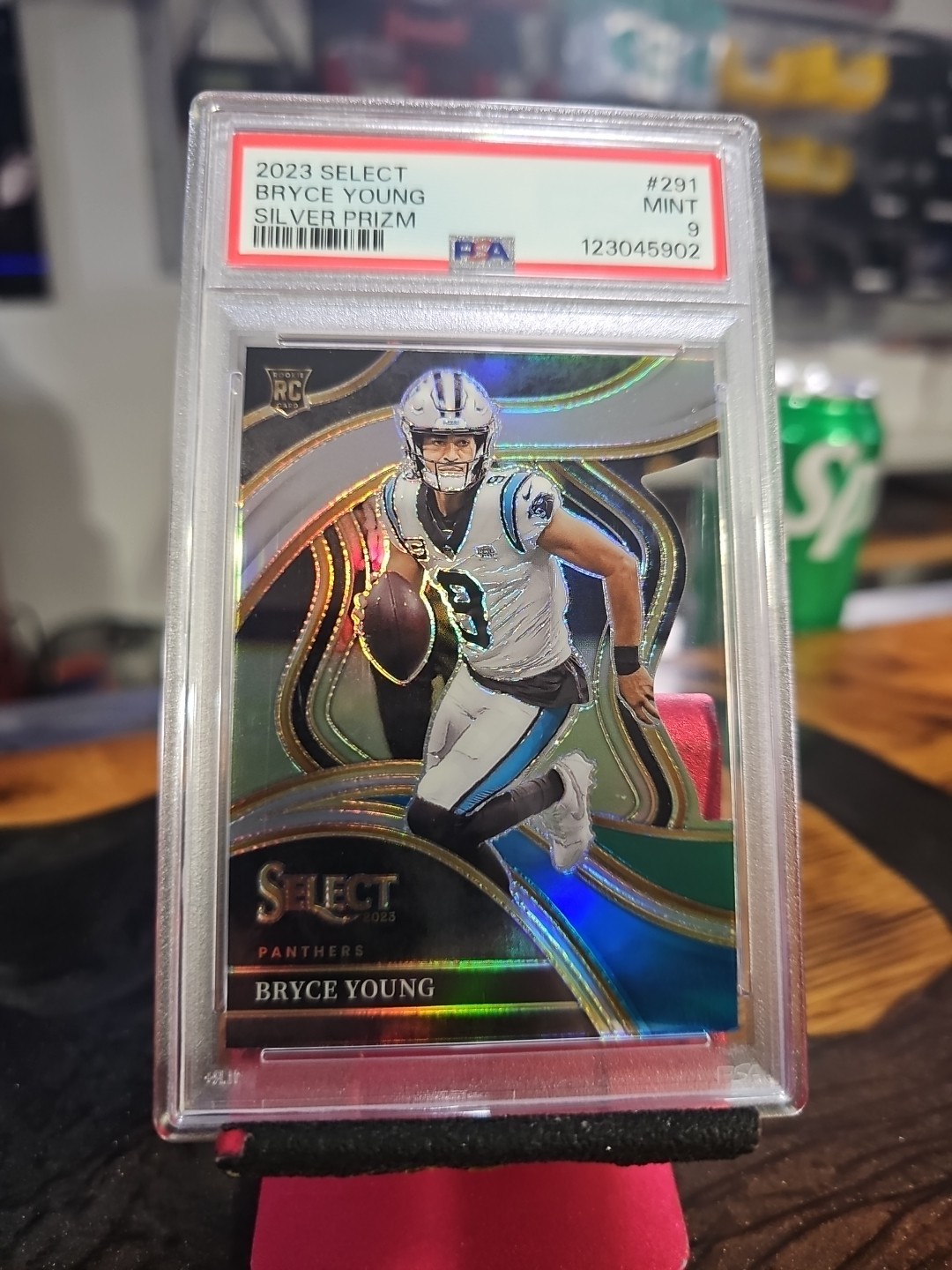 2023 Select Bryce Young #291 Club Level Silver Die-Cut PSA9 RC