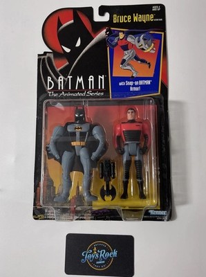 Vintage Batman The Animated Series Bruce Wayne Batman Kenner 1992 NEW USA Conroy