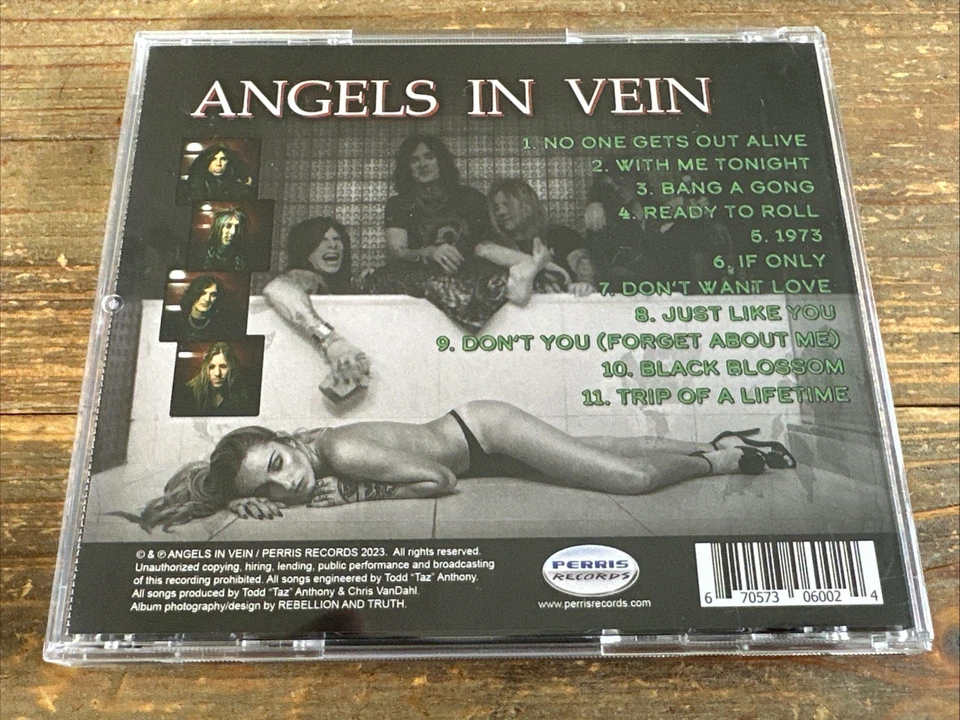ANGELS IN VEIN - Long Time Coming (2023 Import) L.A.GUNS/ CHERRY ST./ ROXX GANG - Bild 2 von 3