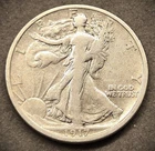 1917-S (REV MM) LIBERTY WALKING HALF DOLLAR ** A GOOD COIN **  (7823)