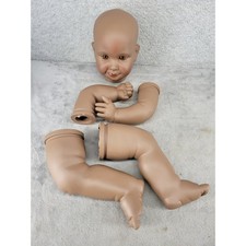 Le-Ann by Kelli Lamborn 1990 Vintage Vinyl Doll Parts Kit Head Arms Legs Brown