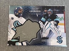 2021-22 Upper Deck #SF-40 Philipp Grubauer SPx Finite #/2999 Seattle Kraken