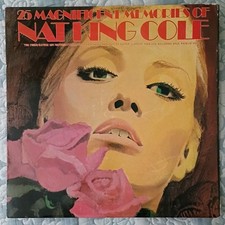 Nat King Cole: 25 Magnificent Memories (Double LP) South Africa Pressing