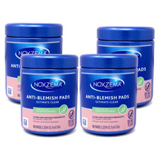 4 Pack Noxzema Ultimate Clear Anti-Blemish Pads 90 Each
